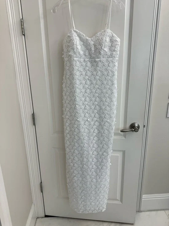 Lilly Pulitzer Textured Spaghetti-Strap Maxi Dress size 2 - Picture 4 of 8